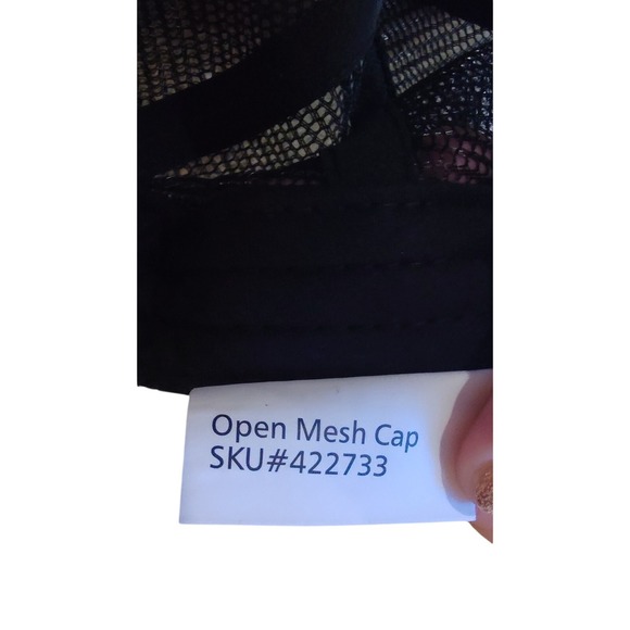 Snap On Tool Mesh Snap Back Cat Trucker Hat Patch Embroidered Spellout Logo - Picture 6 of 9